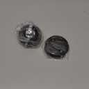 Tub Drain Black Tip Toe Bathtub Drain Conversion Kit Assembly, Replacement Bath Drain Trim Kit with Single Hole Overflow Faceplate and Fine/Coarse Thread, Matte Black