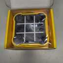 Tic Tac Toe Game, 3-in-1 Game Machine, Handheld Electronic Puzzle Games, Portable Travel Game for Trip, Office Break, Queue Time, Birthday Gift for Kids Adult (Yellow)