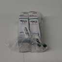 2Pcs Sun Visor Phone Holder,360 Rotatable Rearview Phone Holder, Cell Phone Holder for Car Sun Visor Perfectly for iPhone, Samsung & Other Cellphone, Car Accessories (Black)