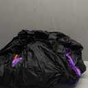 Danxilu 8FT Long Halloween Inflatables Outdoor Decorations, Haunted Inflatable Pumpkins with Witch Hat & Ghost Combo Blow Up Yard Decoration Built-in LEDs Lighted for Lawn Garden Outside Indoor Decor