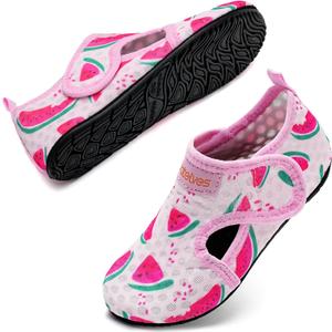WateLves Kids Water Shoes Toddler Girls Boys Barefoot Non-Slip Quick Dry Aqua Socks for Beach Swim Walking