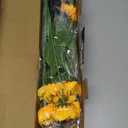 Solar Sunflower Lights Outdoor Flower Garden Stake Lights,4 Pack 24 Sunflower Waterproof Lights for Outside Party Gardening Gifts Mother's Day for Patio Yard Pathway Party Housewarming Gift