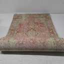 Momeni Rugs Isabella Traditional Medallion Flat Weave Area Rug, 2'7" X 8' Runner, Pink