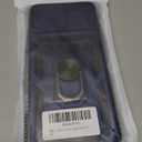 Yodueiv for Galaxy A05 Case, Samsung A05 SM-A055F Case with Tempered Glass Screen Protector and Slide Camera Cover, Magnetic Ring Car Mount Holder Protective Cover for Samsung Galaxy A05 Blue