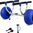 Kayak Cart, Heavy-Duty Kayak Cart Dolly Canoe Trolley Wheels for Paddleboard Kayaks SUP Transport, Large