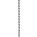QWORK Auger Drill Bit for Wood, 1/2 Inch Diameter x 16 Inch Length, 3/8-Inch Hex Shank, Long Drill Bits