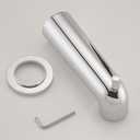 7 Inch Slip on Bathtub Spout with Diverter, Compatible with Moen 3839/3853,Extra Long Diverter Tub Spout Fits 1/2" Copper Tube(5/8" Diameter),Chrome