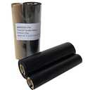 Officeuct Thermal Transfer Ribbon 4.33" x244'(110mmx74m)-1 Roll. Resin Enhanced Wax Barcode Black Ribbon 1/2 Inch Core Ink Out for Zebra Eltron Datamax Zebra GC420t GK420t GX420t GX430t TLP2844