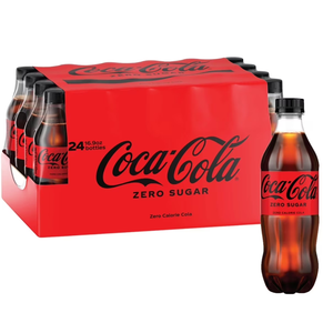 Coca-Cola, Coca-Cola Zero Sugar, 16.9 fl oz, 24 Pack 