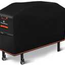 Griddle Cover for Blackstone 28" Griddle with Hood, 2026 Upgraded 1000D Heavy Duty Waterproof Flat Top 5483 Grill Cover, Tear & Fade Resistant with Buckle & Air Vents, Fits Blackstone 2 Burner Griddle