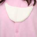 Adult Women Onesie Pajama Halloween Costumes for Adult and Teenagers (Large, Pink Stitch)