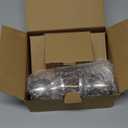 BESTTEN Keyed Same Exterior Door Knob and Single Cylinder Deadbolt Combo Set, Keyed Alike Entry Door Knobs with Lock and Keys for Entrance and Front Door, Satin Nickel