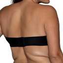 Vanity Fair Women's Beauty Back Smoothing Strapless Bra, 4-Way Stretch Fabric, Lightly Lined (Black), Size 36C