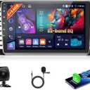 [4G+64G] Android 15 Car Stereo for Subaru Legacy Outback 2003-2009 with Wireless Carplay Android Auto, 9 Inch HD Touchscreen with WiFi GPS Bluetooth5.0 FM/RDS Radio 32EQ SWC Backup Camera MIC