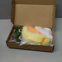 Weewooday 5 Pcs Cat Adorable Costume Bunny Hat with Ears Funny Mane Cat Hat for Pets and Small Dogs Kitten Puppy Party Costume Accessory Headwear (Lion, Frog, Rabbit, Sunflower, Banana)