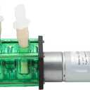 Peristaltic Metering Pumps Dual Head High Peristaltic Pump Liquid Dosing Pump with BPT Tube for Lab Analytical Liquid Liquid Sampling Analysis (Dc24v 600ma)