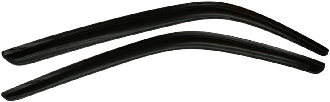 Auto Ventshade [AVS] Outside Mount Rain Guards For 2019 - 2026 Chevrolet Silverado - GMC Sierra 1500; 2020 - 2026 Silverado/Sierra 2500 HD & 3500 HD St Cab | Window Vent Visors, 2 pcs. - Smoke | 92446