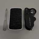 JARLINK 2 Pack Jewelers Loupe, 30X 60X 90X Illuminated Jewelers Eye Magnifier and Magnifying Glass Loop with UV Black Light and Bright LED Light for Gems, Jewelry, Diamond, Coins, Stamps (Black)