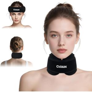 Neck Ice Pack Wrap,Soothing Cervical Headache Ice Pack,Reusable Cold & Hot Therapy Gel Soft Cooling Pad for Forehead Neck Wrist Ankle Pain or Injuries,Arthritis, Muscle Soreness (Black)