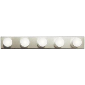 Kichler 625NI Five Light Linear Bath, 30"