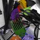 Wahl Clipper USA Color Pro Complete Haircutting Kit with Easy Color Coded Guide Combs - Corded Clipper for Hair Clipping & Grooming Men, Women, & Children - Model 79300-1001M