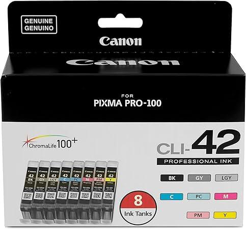 Canon CLI-42 8 PK Value Pack Ink, 8 Pack
