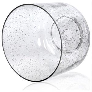 Glass White Lamp Shades, Small Lampshades,Replacement Mini Lamp Shade for Floor Lamp Table Wall Lamp Chandelier Decor (White Seeded-2)