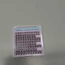 Wispy Lash Clusters Natural Look Cluster Eyelash Extensions 3D Look Eyelash Clusters CD-curly 10-16MM DIY Lash Extension at Home Easy to Use Individual Lashes Clean Eye Makeup by Newcally