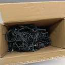 Joomer Orange Purple Halloween Lights, 100FT 300 LED String Lights with 8 Modes Timer Waterproof Plug in Indoor Outdoor String Light Connectable for Halloween Decorations