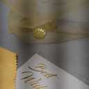 Movdyka Crystal Yellow Rose Flower Figurine with Vase Handmade Romantic Glass Rose for Wife Mom on Birthday Christmas Wedding Home Decorations