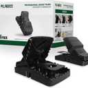 Set of 6 Professional Grade Extra Large Rat Snap Traps, Mouse Trap, Reusable Trap, Heavy Duty for Indoor and Outdoor Pest Control Rodent Solutions