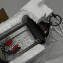 Christmas Snow Globes, Musical Christmas Tree Snow Globe Lantern with Swirling Glitter Lighted Water Lantern Music Box with 8 Songs for Xmas Decoration Gifts