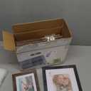 LUCKYLIFE Picture Frames Collage Wall Decor 10-Pack, Gallery Wall Frame Set with 8x10 5x7 4x6 Frames in 3 Different Finishes (Black&Gray&Brown)