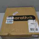 Marathon 4.80/4.00-8" Ribbed Tread Replacement Pneumatic (Air-Filled) Tire and Inner Tube Set, Fits 8-Inch Wheel/Rim, Wheelbarrow/Garden Cart/Lawn & Garden Use, Straight Valve Stem