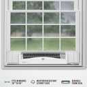 Vornado TRANSOM AE Window Fan Works with Alexa, 4 Speeds, Reversible Exhaust Mode, Weather Resistant Case, Whole Room,White