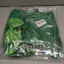 YQUQWN 10 Pcs St. Patricks Day Costume Accessories Set Leprechaun Outfit with Shamrock Hat Sequined Vest Bow Tie Glasses Necklace & Green Party Parade Decorations