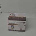 LVYE G25 LED Light Bulb E26 Base Matt Opal Porcelain Soft White 3000K Dimmable Edison 6W Led Globe Bulb,600LM,60 Watt Equivalent,Outside Frosted Glass,G80 Vintage LED Edison Globe Light Bulb,3 Pack.