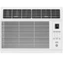 GE Electronic Window Air Conditioner 6000 BTU, Efficient Cooling for Smaller Areas Like Bedrooms and Guest Rooms, 6K BTU Window AC Unit with Easy Install Kit, White