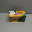 Flexi Hose with 8 Function Nozzle, 50FT - Lightweight Expandable Garden Hose, No-Kink Flexibility, 3/4 Inch Solid Brass Fittings and Double Latex Core - Green