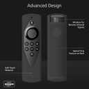 10 x Made for Amazon Remote Cover Case, for Alexa Voice Remote Lite | Black