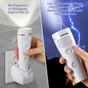Enhon 4 Pack 4 in 1 LED Emergency Lights for Home Power Failure, Rechargeable Plug in Flashlight Motion Sensor Night Light, Automatic Turn On Power Outage Light for Home Hurricane Supplies (White)