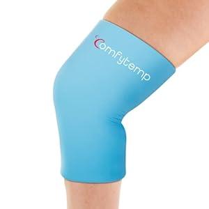 Comfytemp Knee Ice Pack Wrap, Ice Pack for Knee Cold Compression, Freeze Sleeve for Knee Pain Relief, Gel Ice Packs for Injuries Reusable Therapy for Knee, Elbow, Ankle, Meniscus, Replacement Surgery, Large