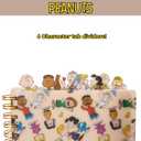 Peanuts Gang Journal Notebook, Spiral Bound, 144 Lined Pages, 8 x 7 inches Peanuts Snoopy Charlie Brown