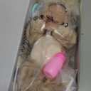 BABESIDE Drink and Wet Reborn Baby Doll  17 Inch Realistic Sleeping Newborn, Can Drink Water & Pee, Full Body Soft Vinyl Real Life Baby Doll Girl in Bear Outfit, for Kids Age 3+