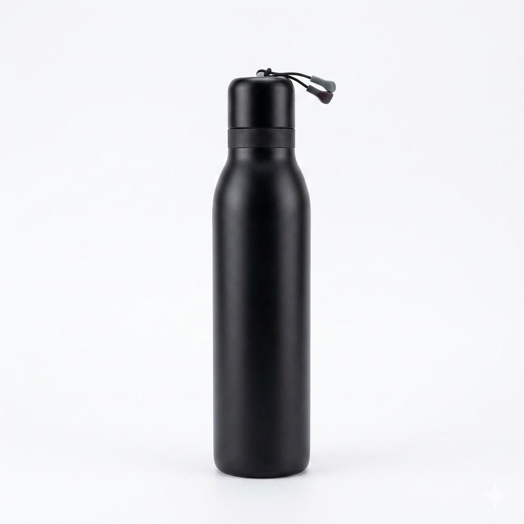 Black Water Bottle 24oz