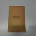 2 Packs Camera Lens Protector for iPhone 14 / iPhone 14 plus 9H Tempered Glass Camera Cover Lens Aluminum Alloy Metal matte Case, Scratch Resistant Case Friendly (Black)