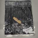 Womens Short Sleeve T Shirts Pleated Dressy Casual Crewneck Loose Fit Tee Trendy Summer Tops Blouses 2025 (Black, XL)