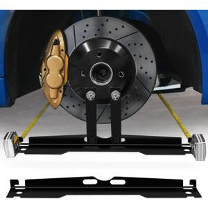 Upgraded Heavy-Duty Steel Wheel Alignment Tool Kit, Collapsible Toe Alignment Tool Plates for Car/Trucks/SUVs, Enhanced Compatibility 2 Tool Plate, 2 Tape Measures.
