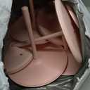 6 Pcs Spa Party Mirror Spa Party Supplies Sleepover Favors Accessory Make up Table Mirror for Sleepover Slumber Birthday Favors Adult Women Gift(Pink)