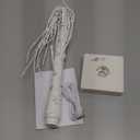 PEIDUO Artificial Tree for Christmas Decorations, 2FT Birch Tree with LED Lights, Warm White Fairy Lights Spirit Tree Lamp for Home Indoor Tabletop Centerpiece, Battery Powered, Timer